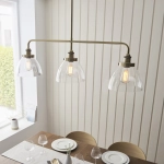Lampa wisząca Hansen 3lt Linear Pendant 103014 ENDON