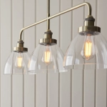 Lampa wisząca Hansen 3lt Linear Pendant 103014 ENDON