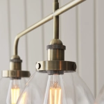 Lampa wisząca Hansen 3lt Linear Pendant 103014 ENDON