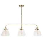 Lampa wisząca Hansen 3lt Linear Pendant 103014 ENDON