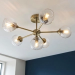 Lampa sufitowa ALLEGRA brass VI 103171 ENDON
