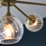 Lampa wisząca ALLEGRA brass VIII 103172 ENDON