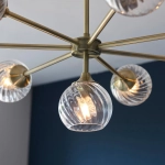 Lampa wisząca ALLEGRA brass VIII 103172 ENDON
