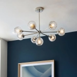 Lampa wisząca ALLEGRA nickel VIII 104051 ENDON