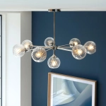 Lampa wisząca ALLEGRA nickel VIII 104051 ENDON