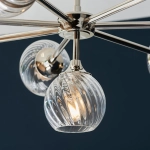 Lampa wisząca ALLEGRA nickel VIII 104051 ENDON