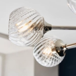 Lampa wisząca ALLEGRA nickel VIII 104051 ENDON