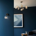 Lampa wisząca ALLEGRA nickel VIII 104051 ENDON