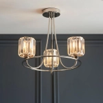 Lampa wisząca BERENICE nickel III 104107 ENDON