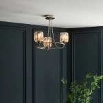 Lampa wisząca BERENICE nickel III 104107 ENDON