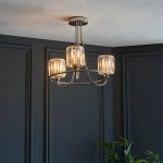 Lampa wisząca BERENICE nickel III 104107 ENDON
