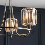 Lampa wisząca BERENICE nickel III 104107 ENDON