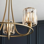 Lampa wisząca BERENICE brass III 107801 ENDON