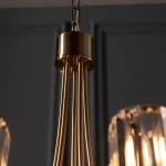 Lampa wisząca BERENICE brass V 107802 ENDON