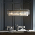 Lampa wisząca Marietta 4lt Linear Pendant 112573 ENDON