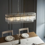 Lampa wisząca Marietta 4lt Linear Pendant 112573 ENDON