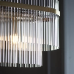 Lampa wisząca Marietta 4lt Linear Pendant 112573 ENDON