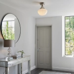 Lampa sufitowa CAMBERLEY nickel-opal 96171 ENDON