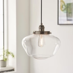 Lampa wisząca CAMBERLEY nickel-transparent 96172 ENDON