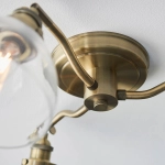 Lampa sufitowa Hansen 3lt Semi Flush 97247 ENDON