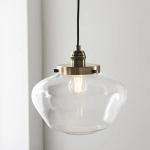 Lampa wisząca CAMBERLEY brass-transparent 97691 ENDON