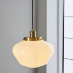 Lampa wisząca CAMBERLEY brass-opal 97692 ENDON