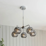 Lampa wisząca DIMPLE silver V 97972 ENDON