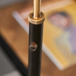 Lampa podłogowa FRANKLIN brass 98748 ENDON