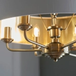 Lampa wisząca HIGHCLERE brass VI 98933 ENDON