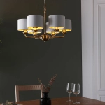 Lampa wisząca HIGHCLERE brass VI 98936 ENDON