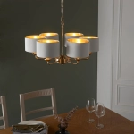 Lampa wisząca HIGHCLERE brass VI 98936 ENDON