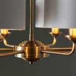 Lampa wisząca HIGHCLERE brass VI 98936 ENDON