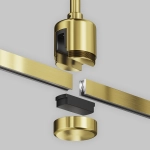Mocowanie sufitowe Long 760 mm z prostym złączem zasilającym Flarity TRA159C-IPCL1-BS Maytoni - zdjęcie dodatkowe 2