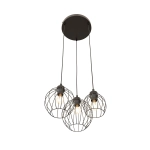 Lampa wisząca NANDO 3PREM BL 1369/3PREM EMIBIG Lighting