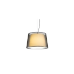 ESPLANADE wisząca czarna/biała chrom 230V E27 42W R12483 Rendl light studio - zdjęcie produktu