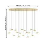 PARATEBUENO 2 Lampa wisząca 390399 EGLO
