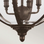 Żyrandol Adams – 4 źródła światła – Brąz brytyjski FE-ADAMS-4P-BRZ Elstead Lighting