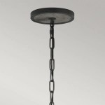 Lampa wisząca Allier – 4 źródła światła – Postarzane drewno dębowe / Antyczne kute żelazo FE-ALLIER-4P-WW Elstead Lighting