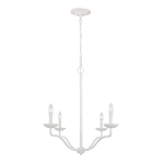 Żyrandol Annie – 4 źródła światła – Teksturowana biel FE-ANNIE4-PSW Elstead Lighting