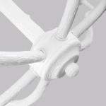 Żyrandol Annie – 6 źródeł światła – Teksturowana biel FE-ANNIE6-PSW Elstead Lighting