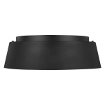Plafon Asher – 3 źródła światła – Czarny / Złoty FE-ASHER-3F-MB Elstead Lighting