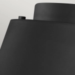 Plafon Asher – 3 źródła światła – Czarny / Złoty FE-ASHER-3F-MB Elstead Lighting