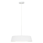 Lampa wisząca Asher – 5 źródeł światła – Matowa biel / Złoty FE-ASHER-5P-WHT Elstead Lighting