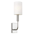 Kinkiet Brianna – 1 źródło światła – Polerowany nikiel FE-BRIANNA1-PN Elstead Lighting