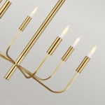 Żyrandol Brianna – 6 źródeł światła – Oksydowany mosiądz FE-BRIANNA6-BB Elstead Lighting