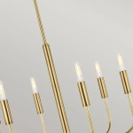 Żyrandol Brianna – 6 źródeł światła – Oksydowany mosiądz FE-BRIANNA6-BB Elstead Lighting