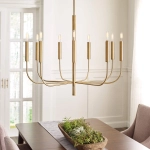 Lampa wisząca Brianna – 9 źródeł światła – Oksydowany mosiądz FE-BRIANNA9-BB Elstead Lighting
