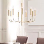 Lampa wisząca Brianna – 9 źródeł światła – Oksydowany mosiądz FE-BRIANNA9-BB Elstead Lighting