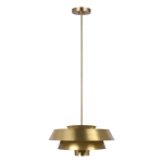 Lampa wisząca Brisbin – 1 źródło światła – Oksydowany mosiądz FE-BRISBIN-BB Elstead Lighting