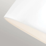 Lampa wisząca Brynne – Wbudowany moduł LED – Biała FE-BRYNNE-P-FWH Elstead Lighting